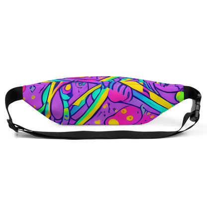 Fanny Pack - Neon Galaxy Whirl