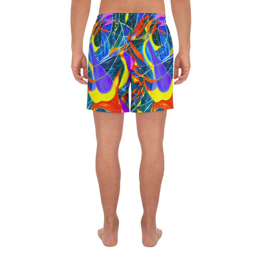 Men's Athletic Shorts - Arkhipov Waves