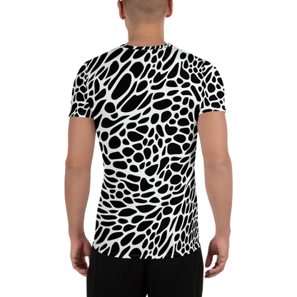 Men's Athletic T-Shirt - Monochrome Mystique