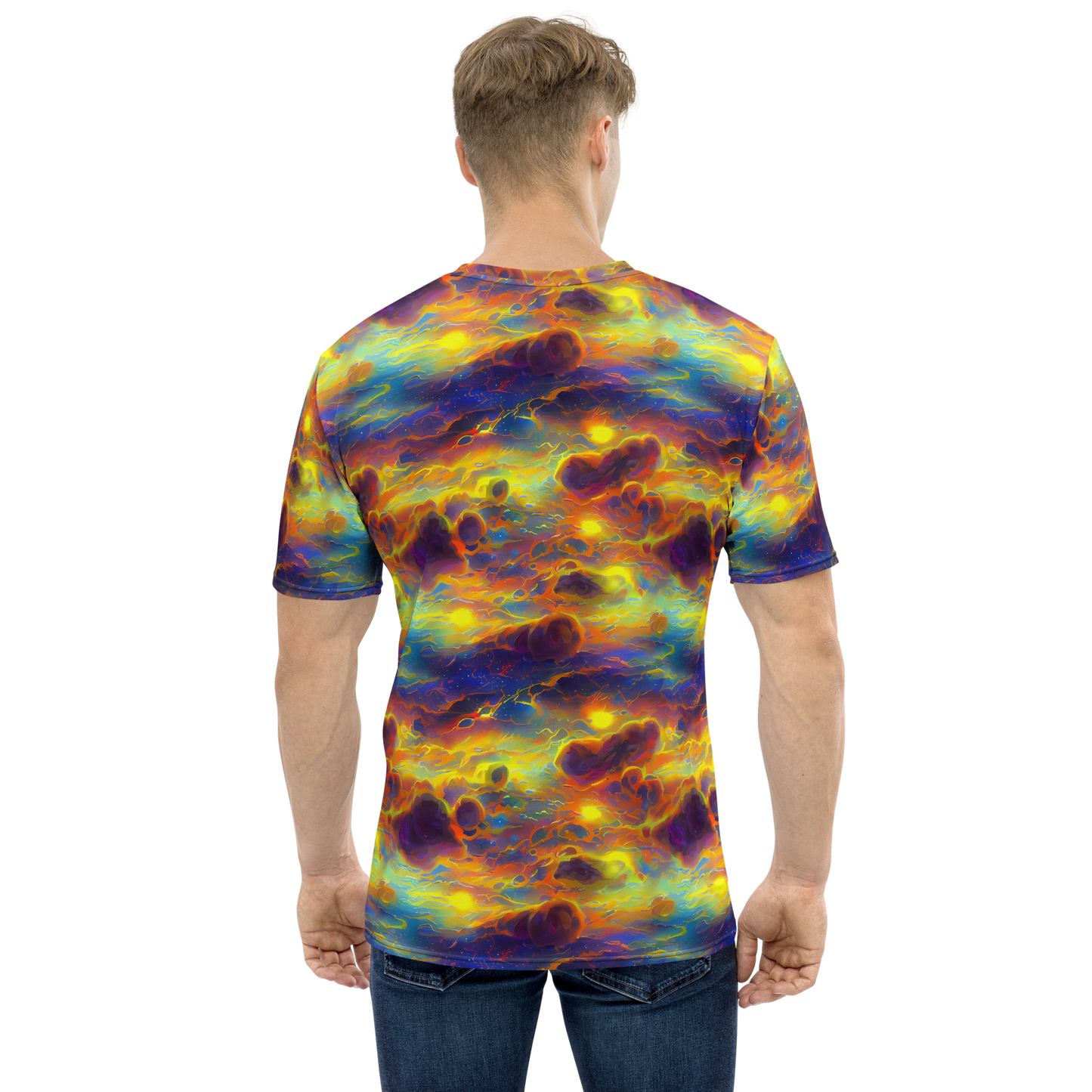 Men's Crew Neck T-Shirt - Averin's Nebula