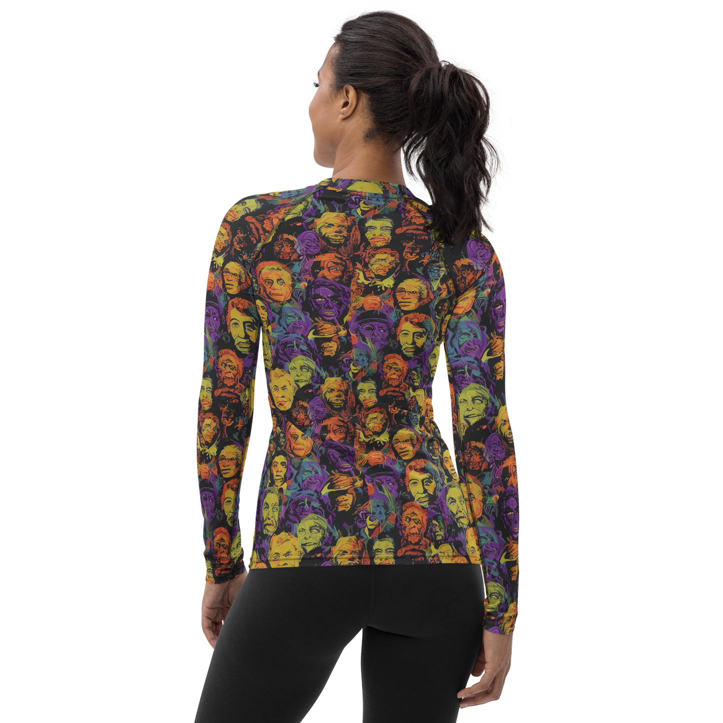 Women's Rash Guard - Kaleidoscopic Spirits