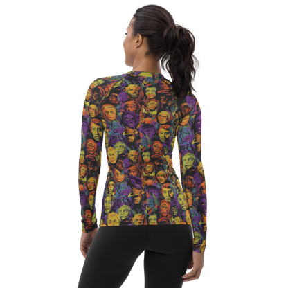 Women's Rash Guard - Kaleidoscopic Spirits