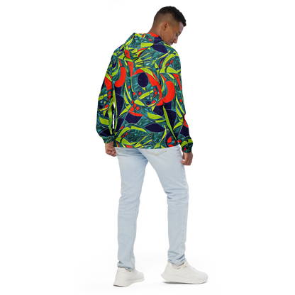 Men's Windbreaker - Harmonic Mirage