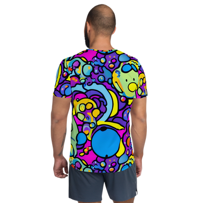 Men's Athletic T-Shirt - Radiant Lagoon