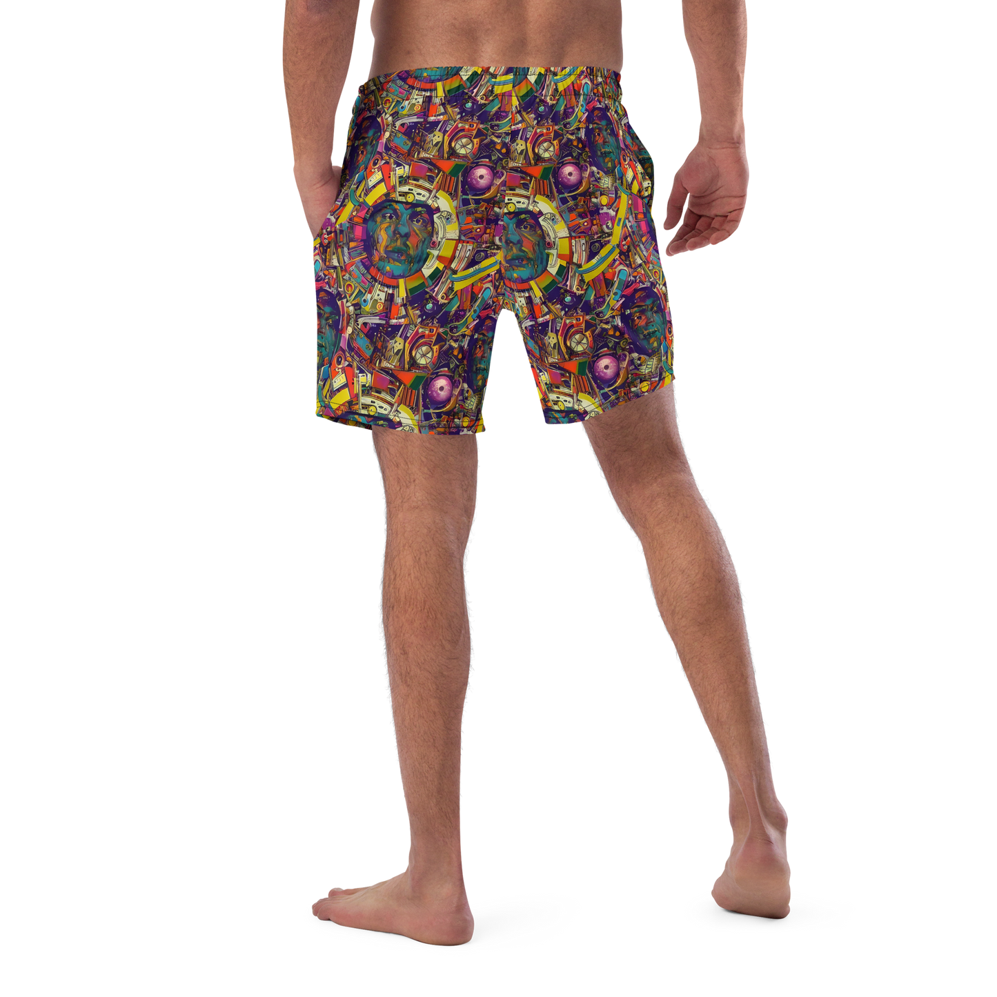 Swim Trunks - Cosmic Collage