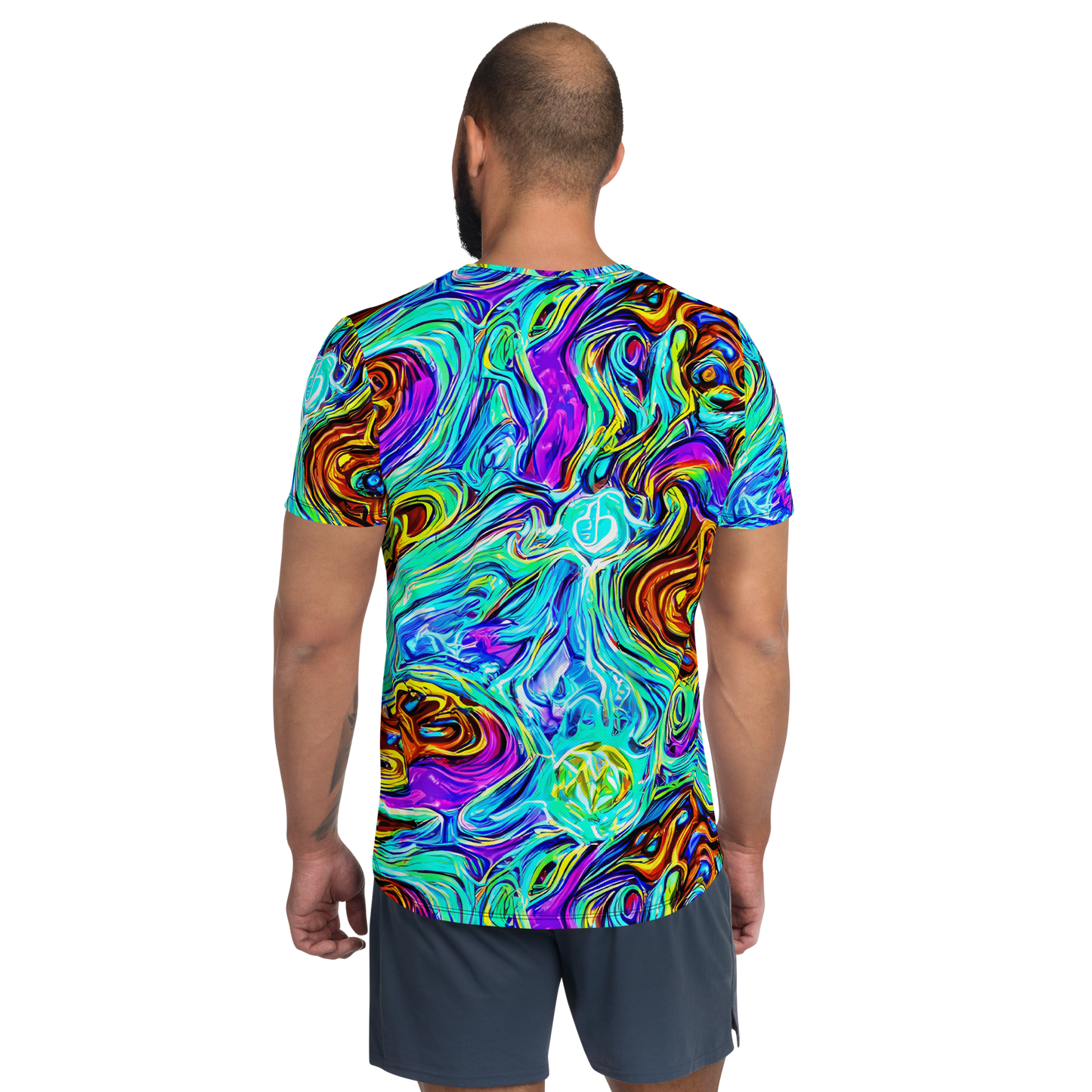 Men's Athletic T-Shirt - Mystic Iridescence