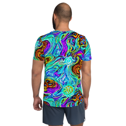 Men's Athletic T-Shirt - Mystic Iridescence