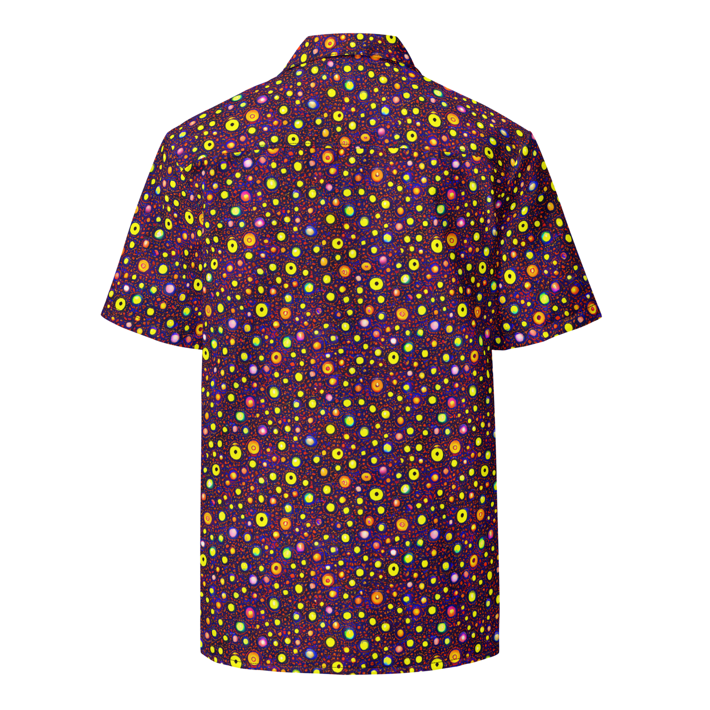 Button Shirt - Cosmic Dotscape