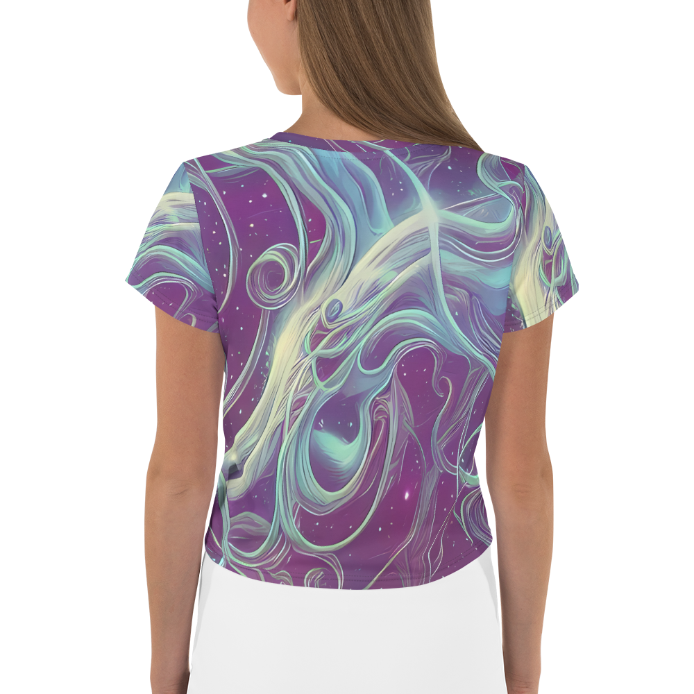 Women's Crop Tee - Morgan's Whirl