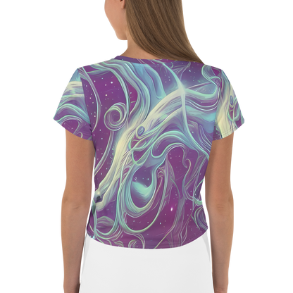 Women's Crop Tee - Morgan's Whirl