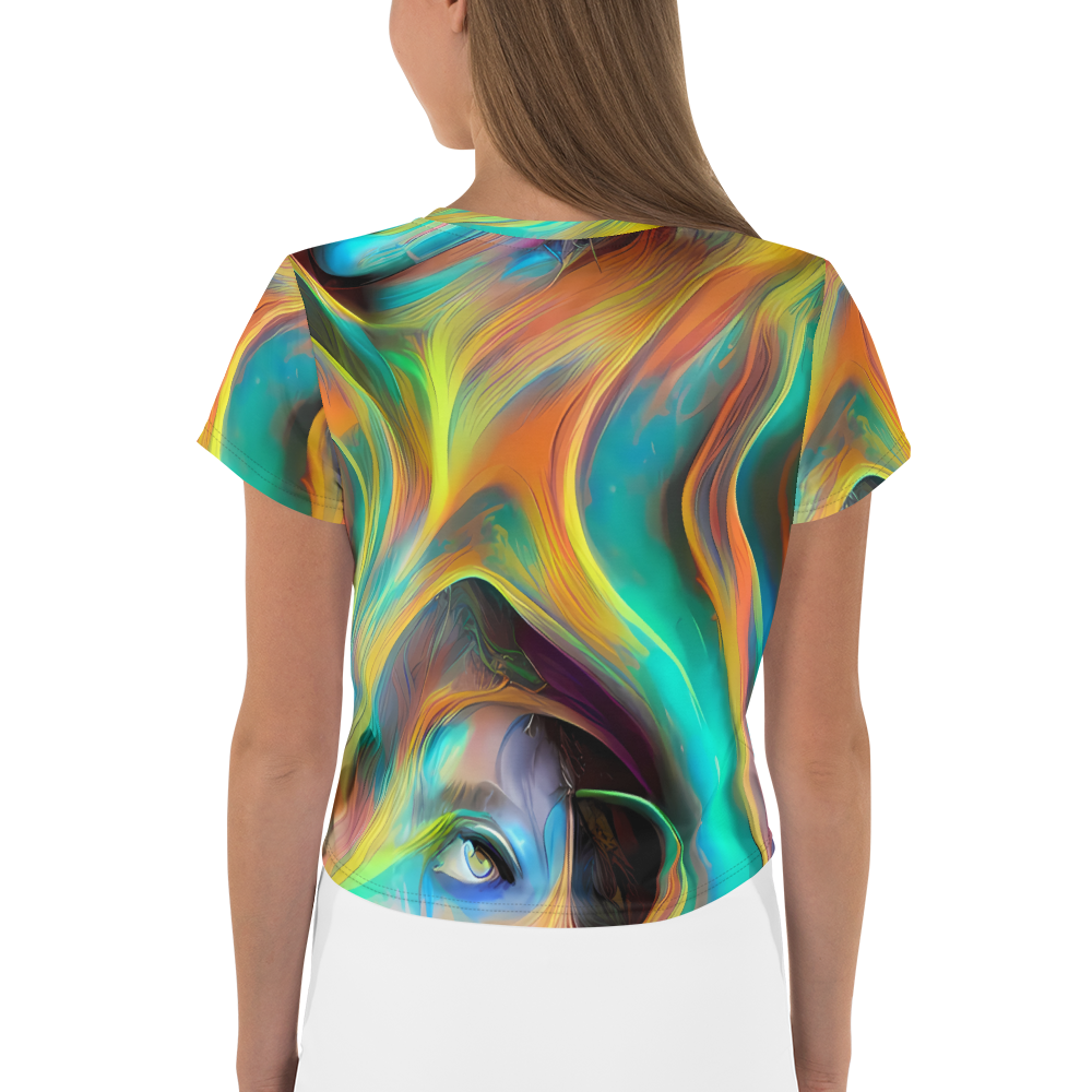 Women's Crop Tee - Dreamweaver Fusion