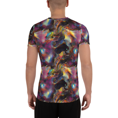 Men's Athletic T-Shirt - Cosmic Fusion