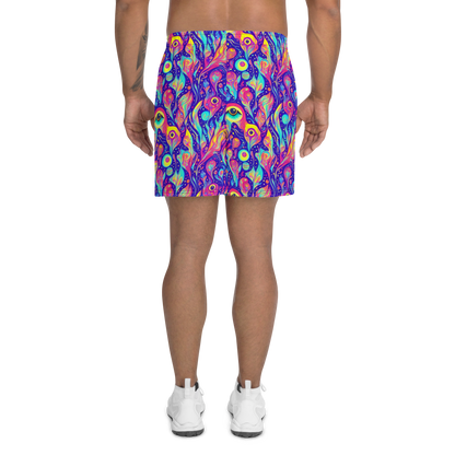 Men's Athletic Shorts - Mystic Petal Dance