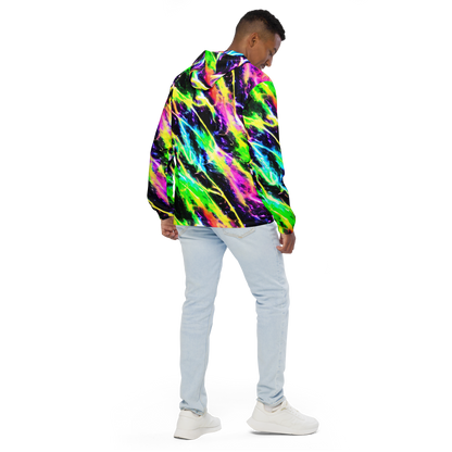 Men's Windbreaker - Chromatic Surge