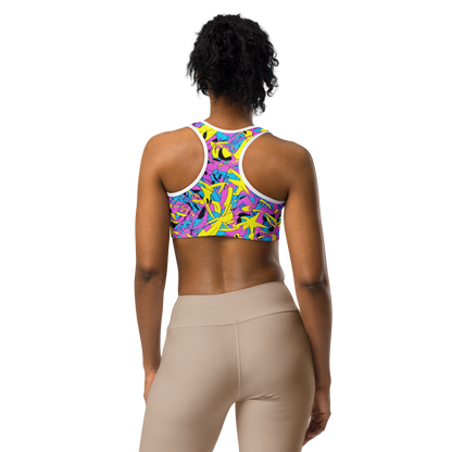 Sports Bra - Neon Jive