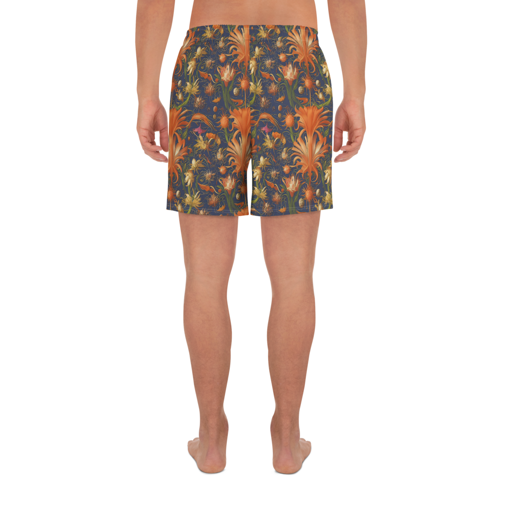 Men's Athletic Shorts - Stellar Blooms