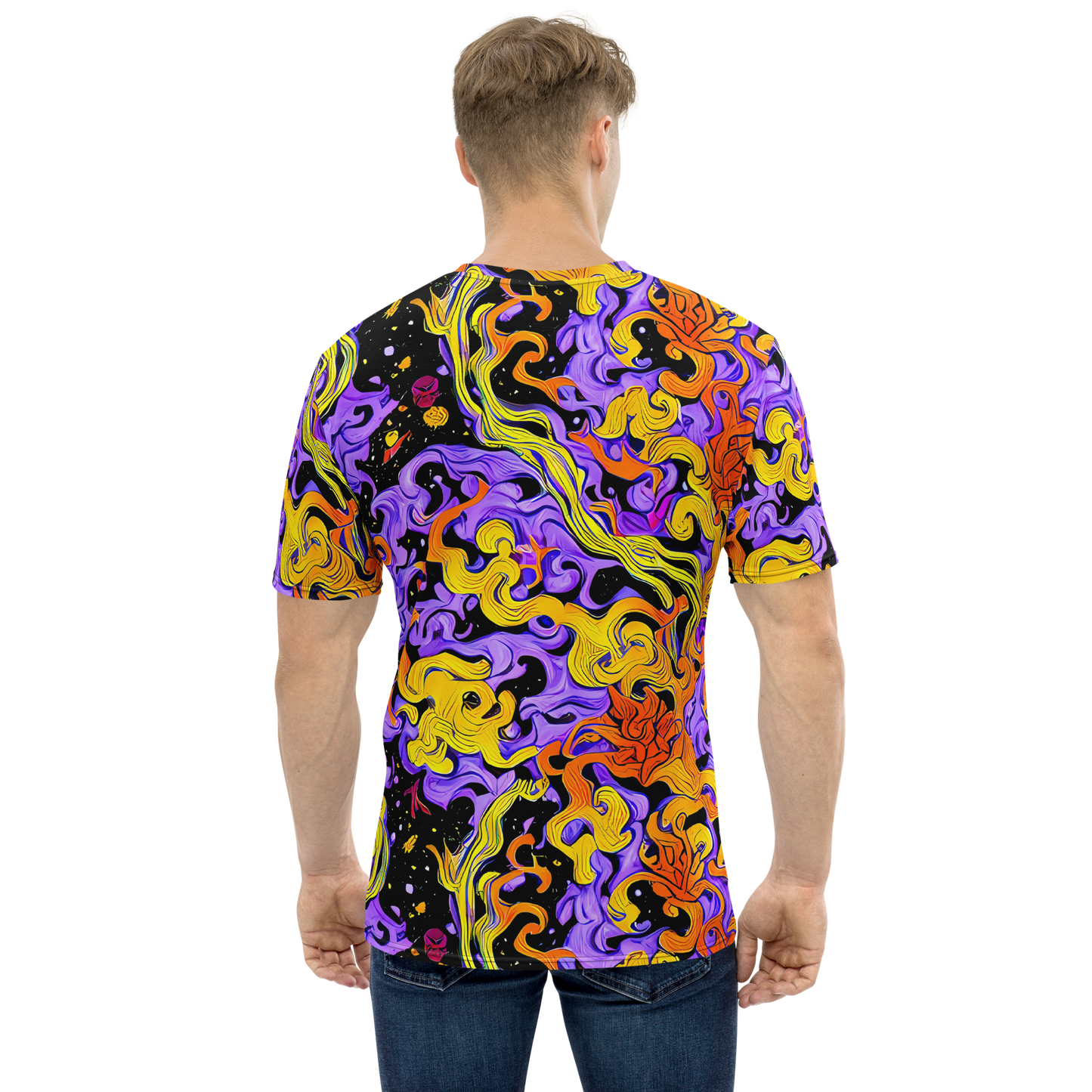 Men's Crew Neck T-Shirt - Bosschaert Swirl