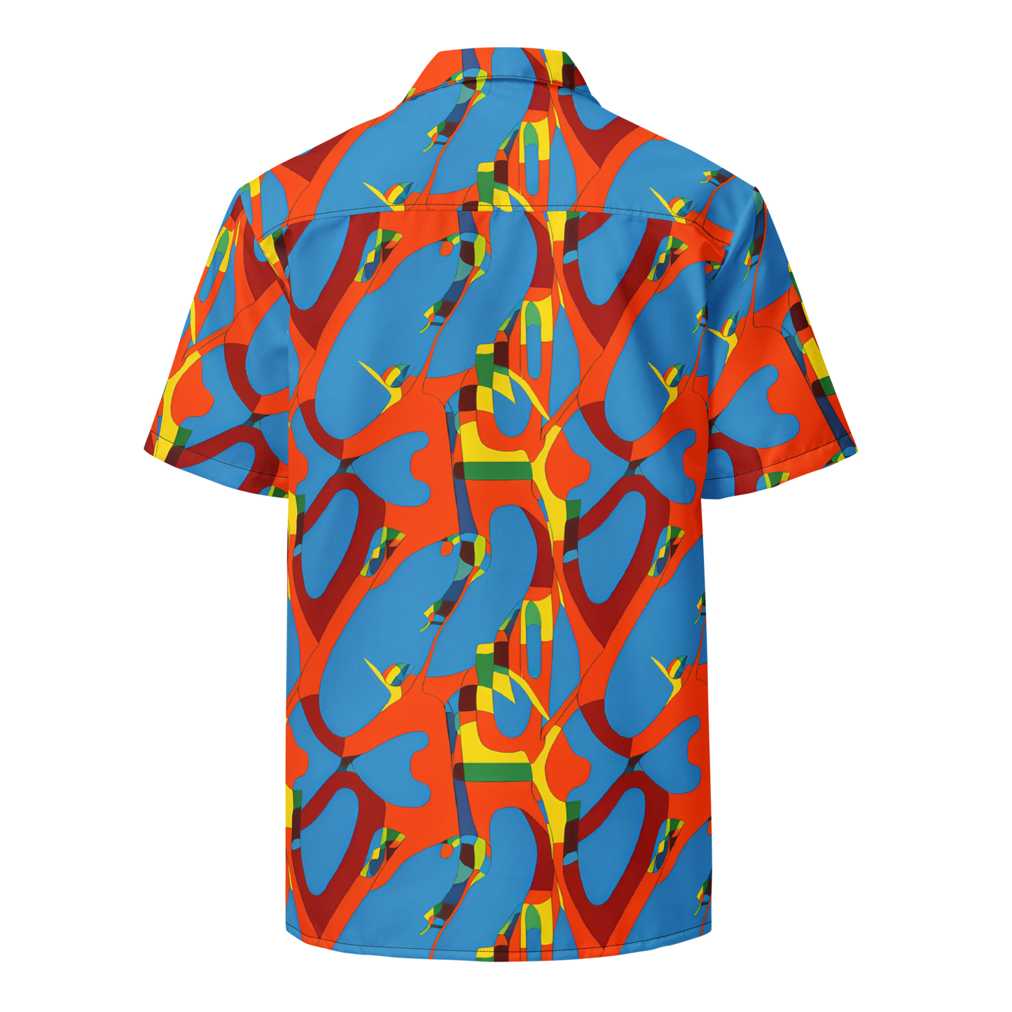 Button Shirt - Fire Ocean Fusion