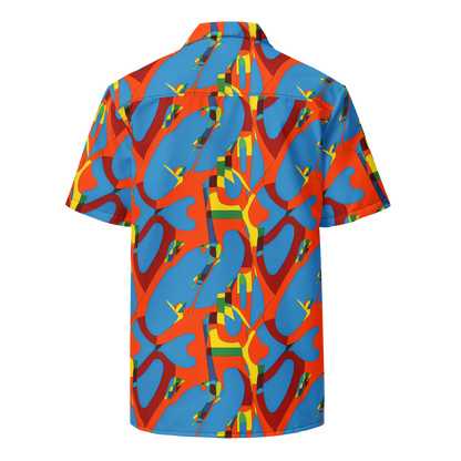 Button Shirt - Fire Ocean Fusion