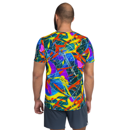 Men's Athletic T-Shirt - Arkhipov Waves
