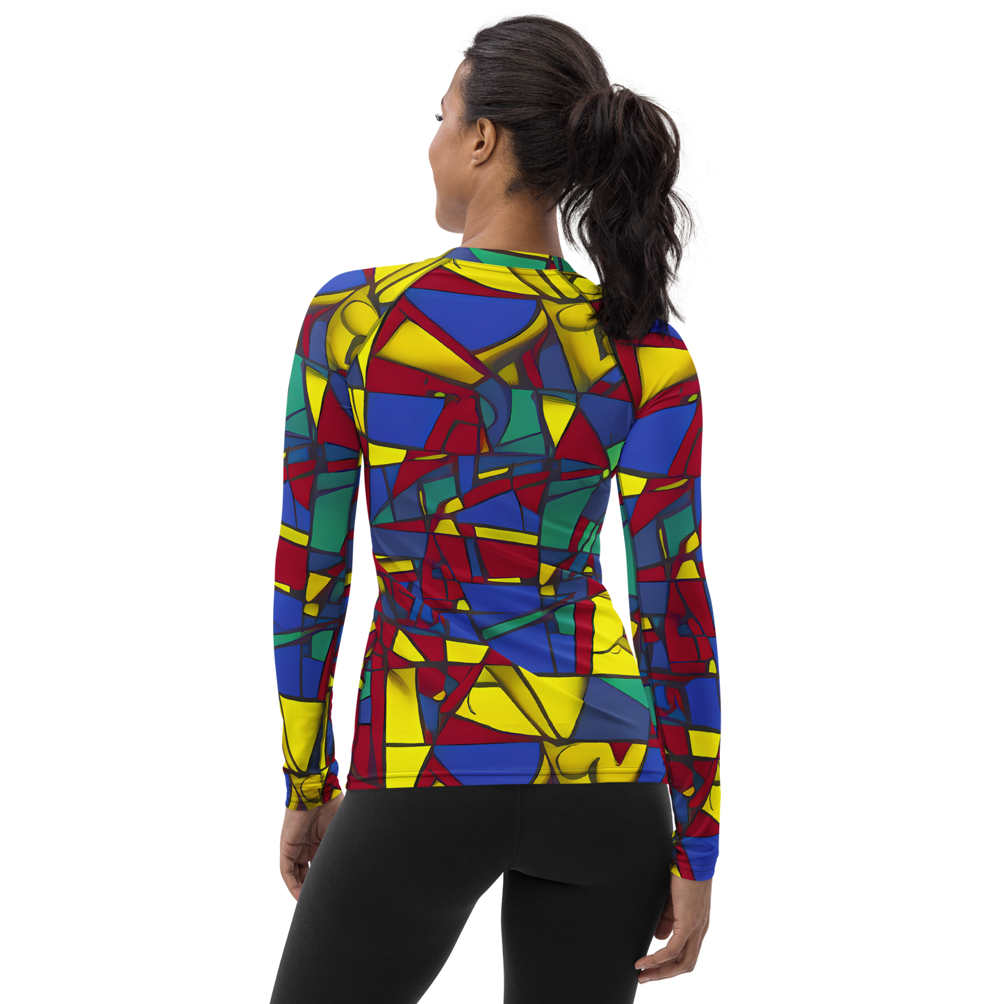 Women's Rash Guard - Vibrant Vexation