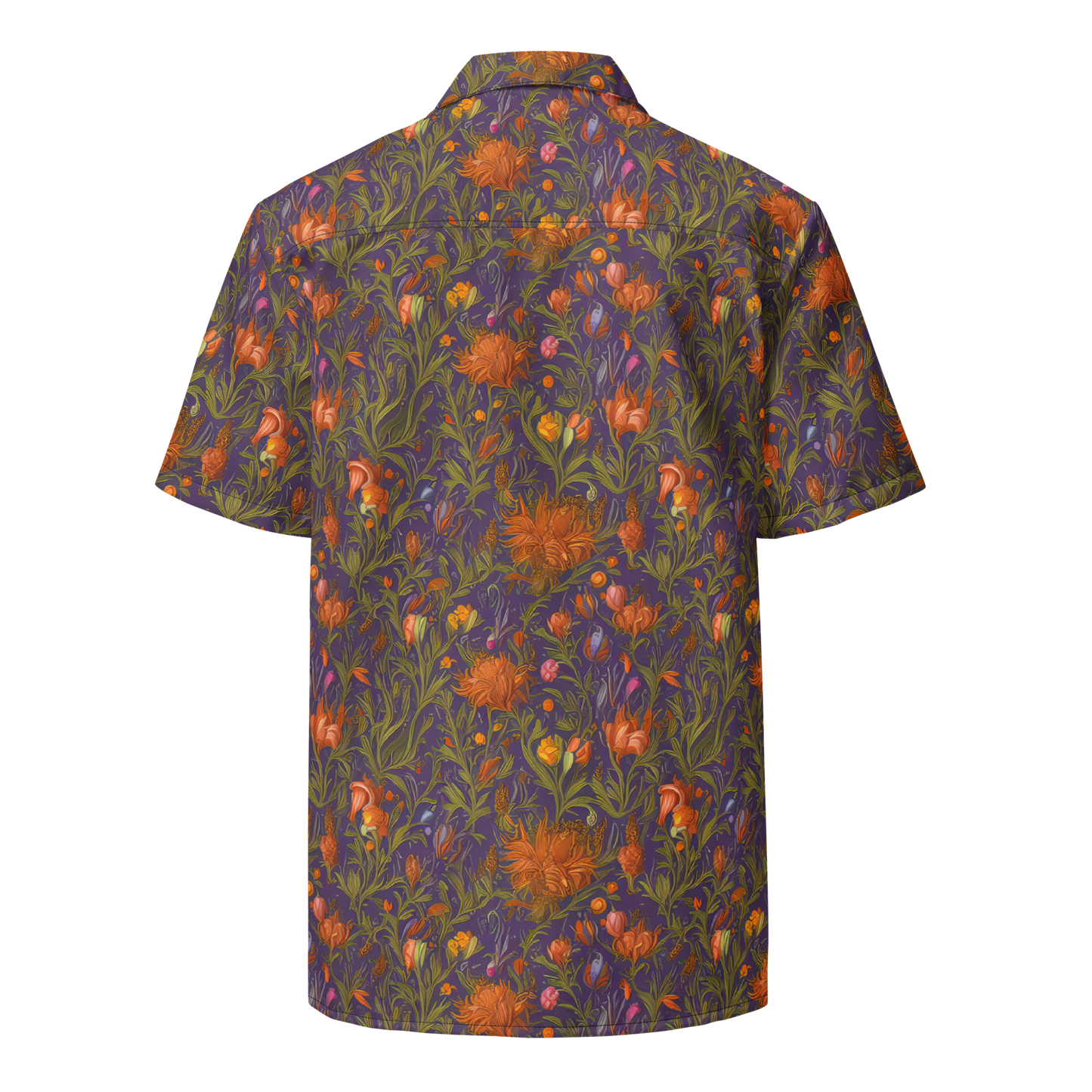 Button Shirt - Botanical Nebula