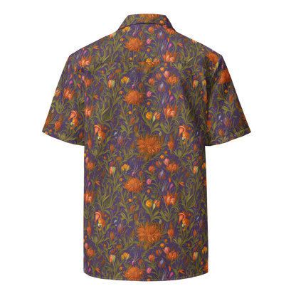 Button Shirt - Botanical Nebula