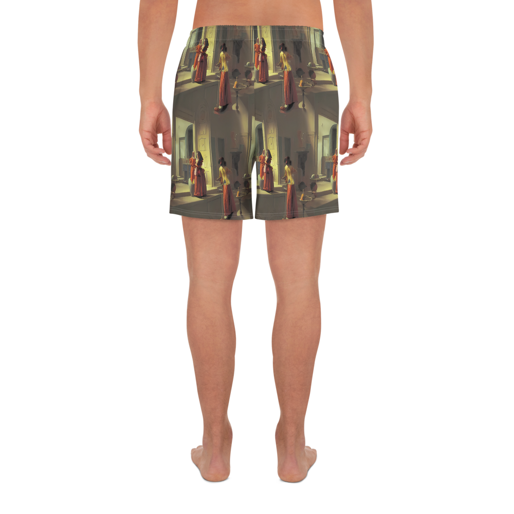 Men's Athletic Shorts - Surreal Shadows