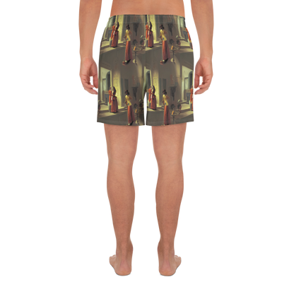 Men's Athletic Shorts - Surreal Shadows