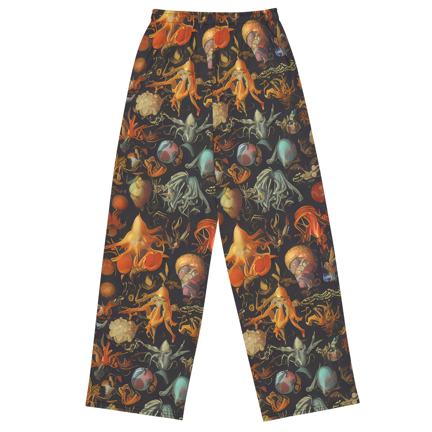 Wide-Leg Pants - Florescent Void