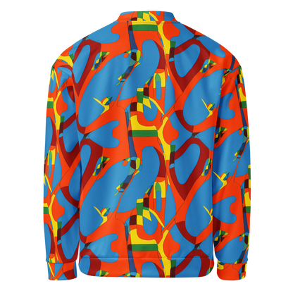 Bomber Jacket - Fire Ocean Fusion