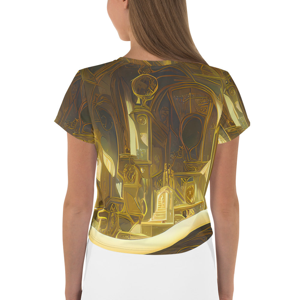 Women's Crop Tee - Hooch Harmony