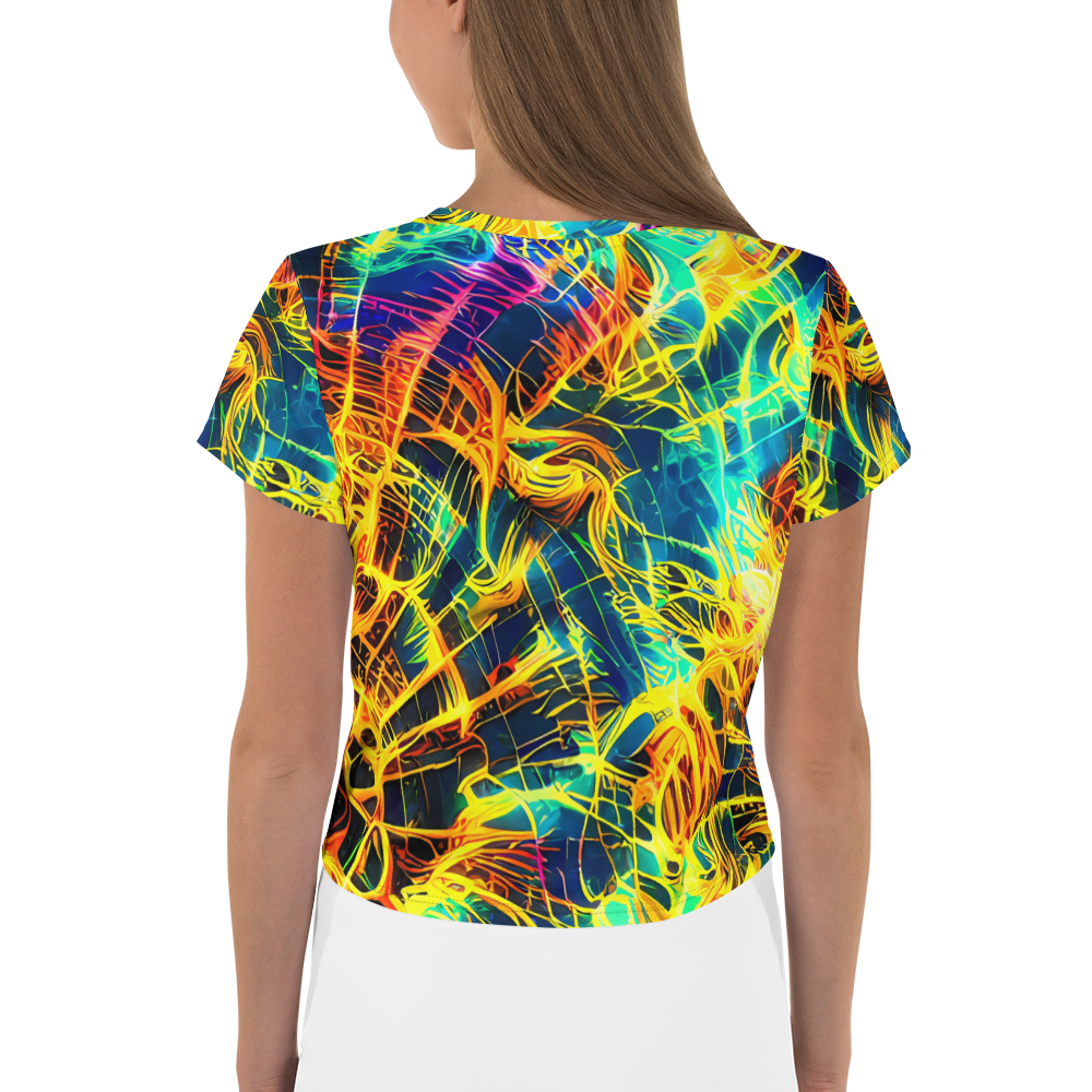 Women's Crop Tee - Kapp's Kaleidoscope