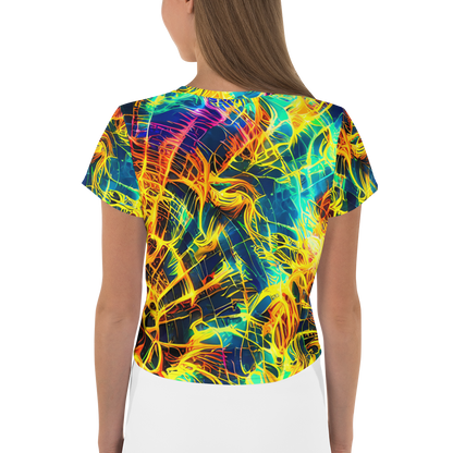 Women's Crop Tee - Kapp's Kaleidoscope