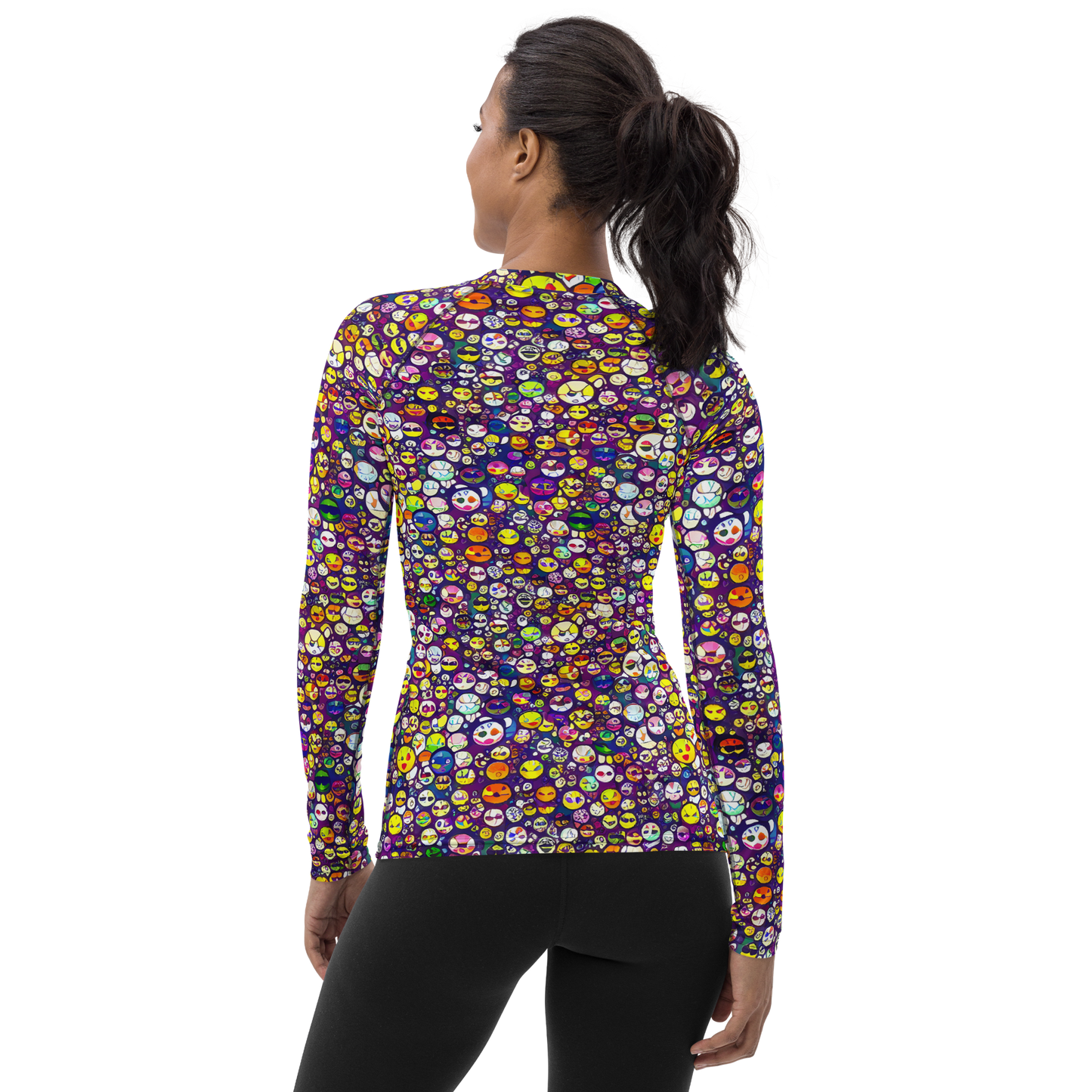 Women's Rash Guard - Mosaic Moods