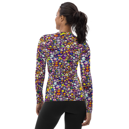 Women's Rash Guard - Mosaic Moods