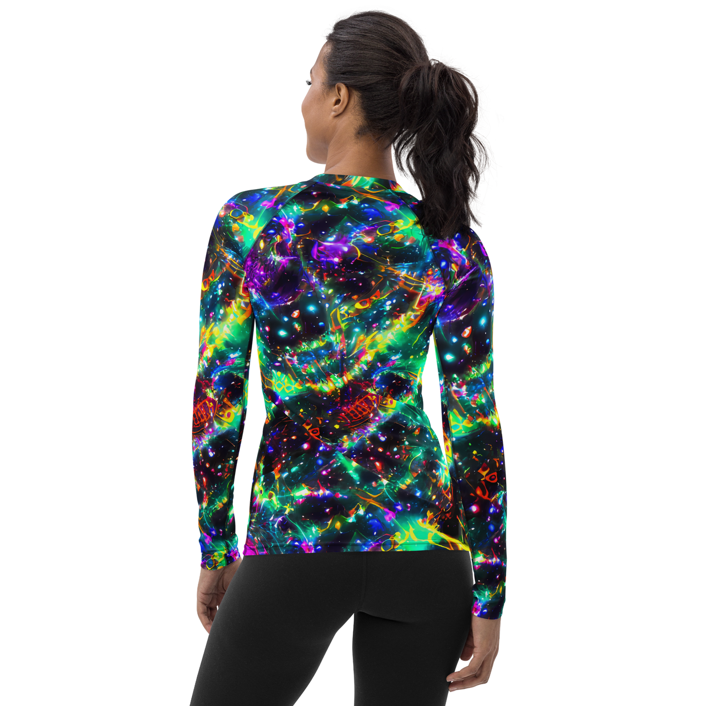 Women's Rash Guard - Blythe Nebula