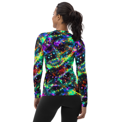 Women's Rash Guard - Blythe Nebula