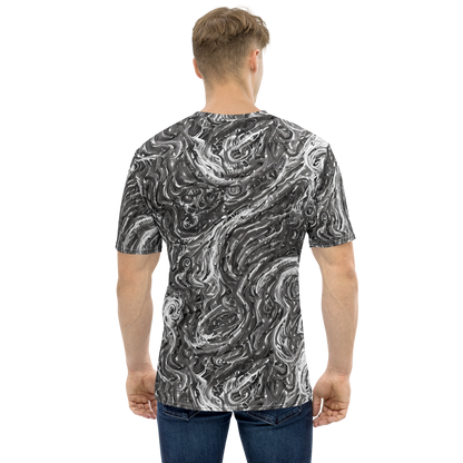 Men's Crew Neck T-Shirt - Nebulous Night