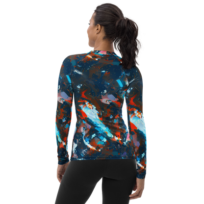 Women's Rash Guard - Ghenie's Whirl