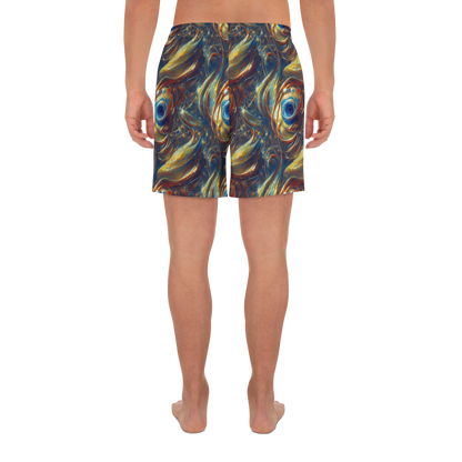 Men's Athletic Shorts - Celestial Vortex