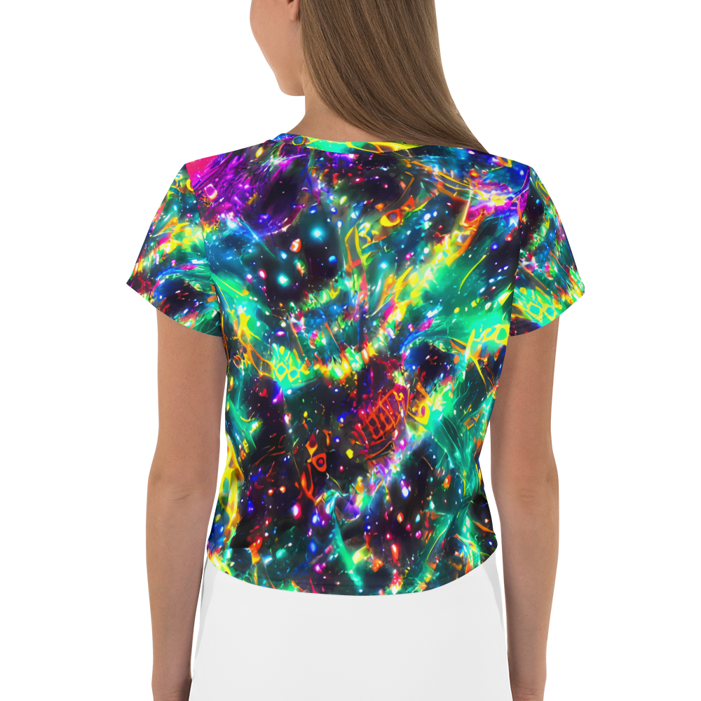 Women's Crop Tee - Blythe Nebula