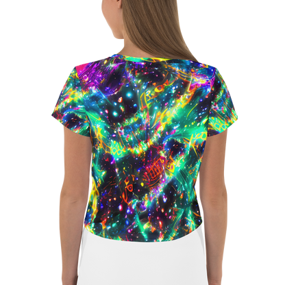 Women's Crop Tee - Blythe Nebula