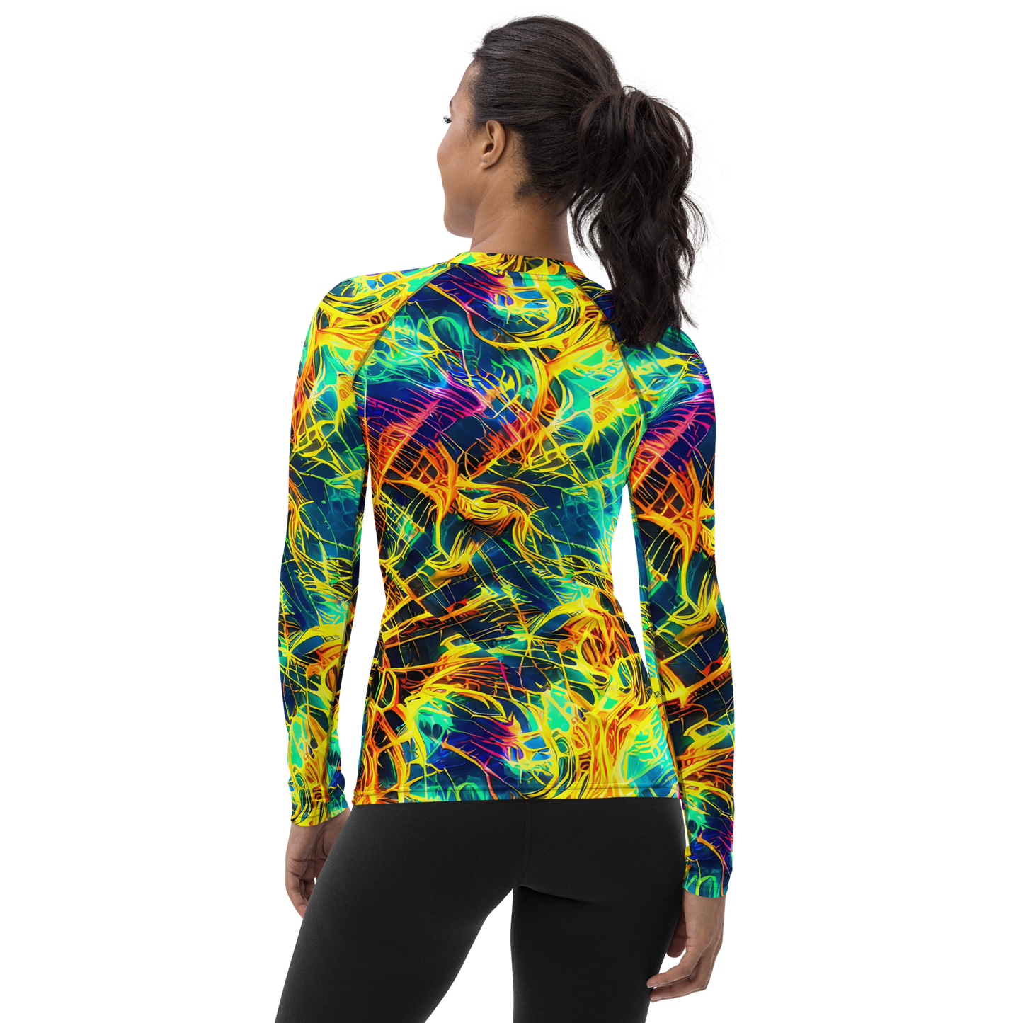 Women's Rash Guard - Kapp's Kaleidoscope