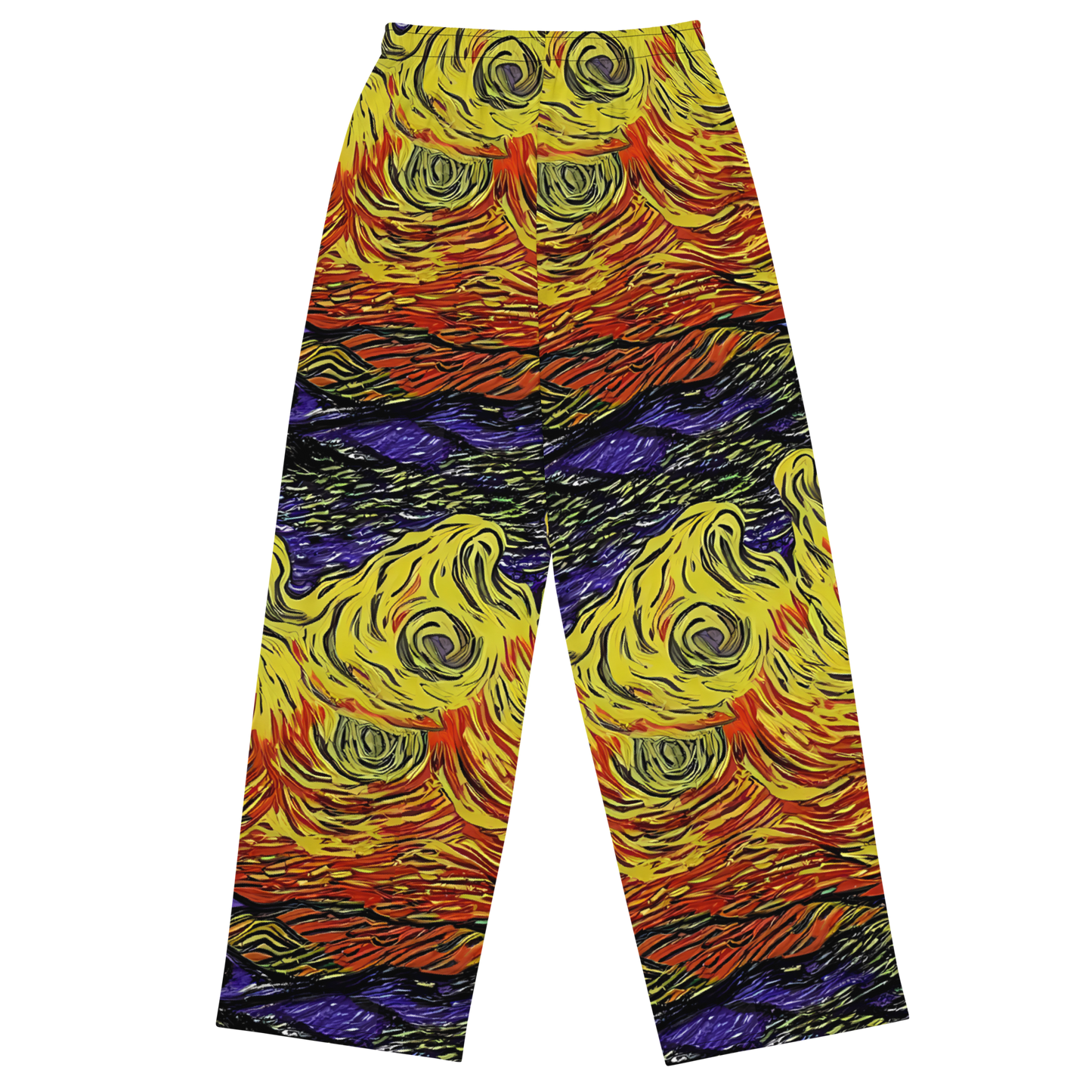 Wide-Leg Pants - Dancing Solar Flare