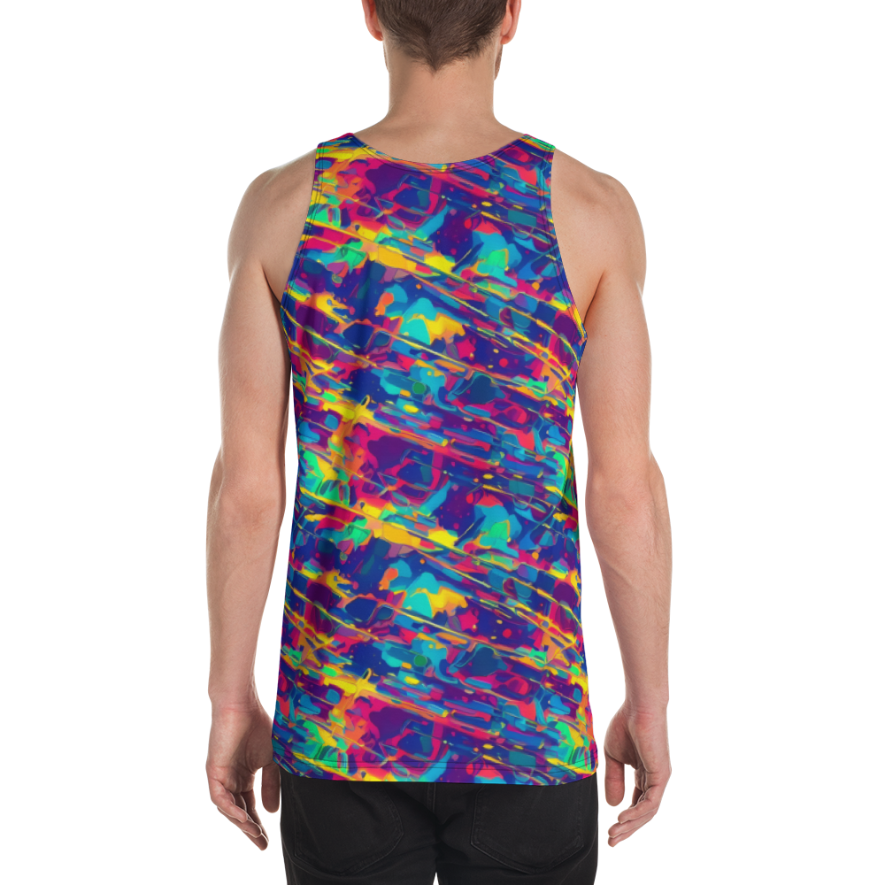 Men's Tank Top - Spectrum Streaks