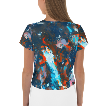 Women's Crop Tee - Ghenie's Whirl