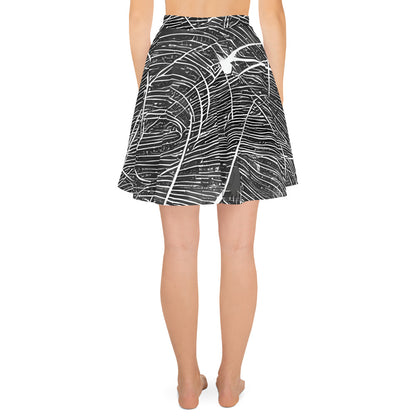 Skater Skirt - Silver Echo