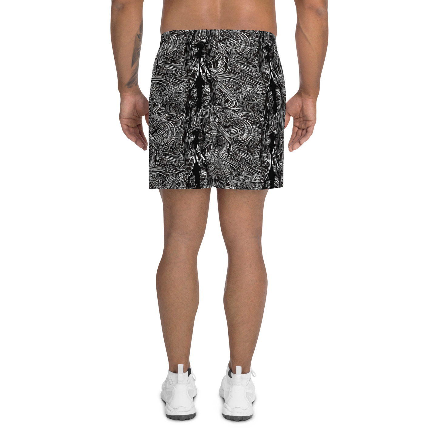 Men's Athletic Shorts - Mesmeric Tangles