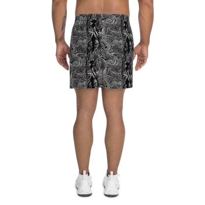 Men's Athletic Shorts - Mesmeric Tangles